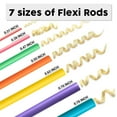 thumbnail image 7 of xnicx 47pcs 7" Hair Curler Hair Rollers Bendy Foam Curler Rollers Flexi Curling Rods Heatless Curlers for Long,Short,Wave Hair Heatless Curls no Heat for Sleeping Overnight,Styling,Hair Salon,Gift, 7 of 7