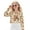 Capybara Daisy Brown, variant on Stylish Girls Crop Top Long Sleeve Crewneck Cropped Sweatshirt Comfy Sweater for Fall Winter Fashion Age 9-10 Kids Youth Teens, Cat Peach Blossom
