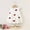 White, variant on JUSLIO Dresses for Girls Beach Dresses Puff Casual Sleeveless Cotton Dress Size 2 Y