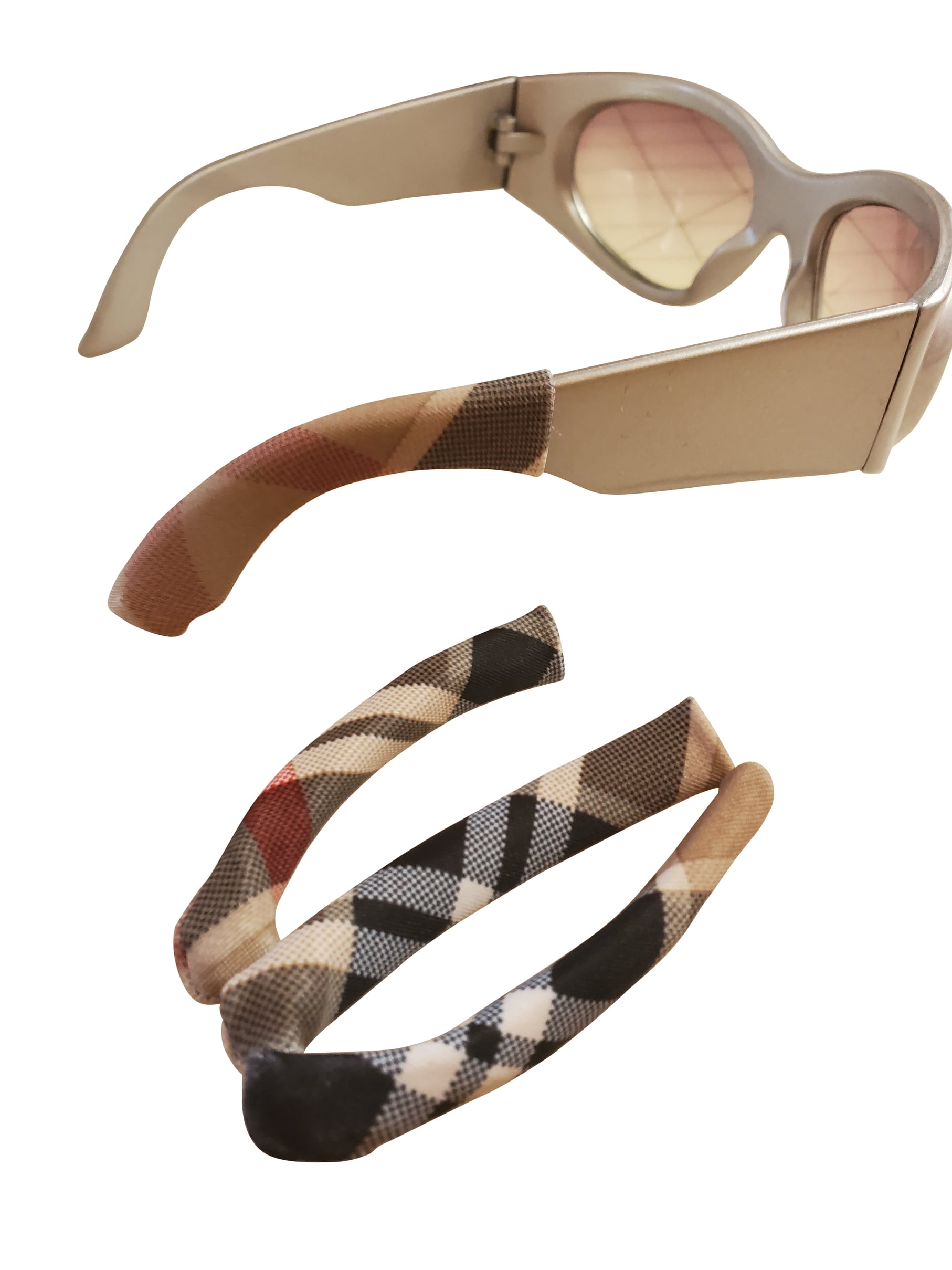 Templesox AntiSlip Soft Eyeglass Temple Tip Sleeves Comfort for Men