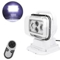 thumbnail image 4 of Foco de trabajo LED impermeable de 60 W, luz blanca con control remoto, para coche, yate, SUV, 4 of 12
