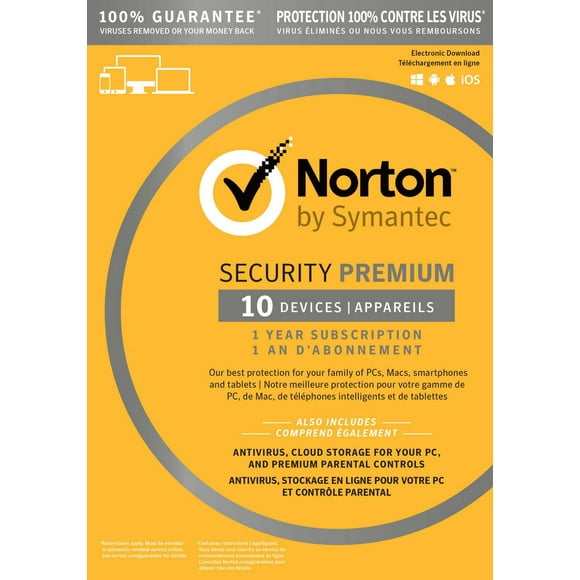 Norton Security Premium upto 10 Devices