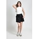 thumbnail image 5 of Short falda con botones /Juvenil, 7405 (Negro) negro CH, 5 of 5