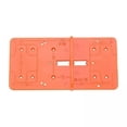 thumbnail image 1 of Almencla 3X Hinge Drill Jig Hole Guide Slotting Locators Woodworking Tool for Door Hinge, 1 of 8