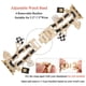 thumbnail image 5 of Pulsera REALSIGN dorada/negra con dijes de metal para iWatch Series 9-1 SE (42/44/45mm), 5 of 5