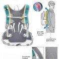 thumbnail image 3 of Bike Backpack 20L Ultralight Hydration Backpack Insulated Waterproof Sports Backpack for Men and Women Hiking Backpack MTB Backpack Ski Backpack for O, 3 of 5