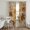 Amber, Sienna, variant on Vintage Maple Leaves Fall Sheer Curtains 96 Inch Length 2 Panels Set, Thanksgiving Botanical Retro Art Voile Window Treatment Semi Sheer Long Curtains Drapes for Bedroom/Living Room/Kitchen 52"x96"x2