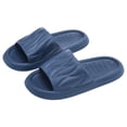 thumbnail image 3 of Slippers for Women,Men And Women Shoes Indoor And Outdoor Home Slippers Fashionable Lightweight Sandals,Womens Slippers,Dark Blue,7.5, 3 of 7