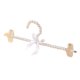 thumbnail image 1 of Percha elegante para ropa, vestido, pantalones, percha para mujer, vestido de novia, boda Percha Clips Blanca, 1 of 9