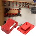 thumbnail image 2 of Portaherramientas para Batería para de 18 V, Portaherramientas para Batería, Soporte para Taladro Rojo de Montaje en Pared, Soporte M8 con Tornillos, 2 of 5