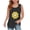 Black, variant on Girl Cami Tank Vests Graphic Vest Tops for Girl Sleeveless Spaghetti Strap Crew Square Neck Spandex Brunch Fall Summer Vests 2026 Clothes 10 Years