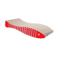 thumbnail image 4 of Esquirla Cat Scratching Board Sturdy Cardboard Cat Scratcher for Kitten Kitty Playing Red, 4 of 8