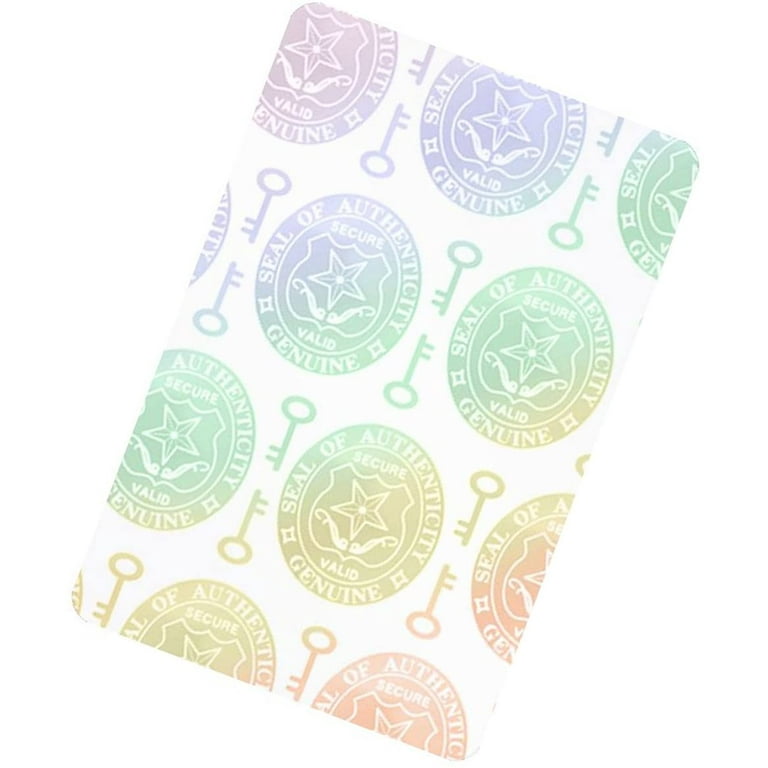 5 Pack - Premium Holographic Overlays for Standard Size ID Cards - Key and Seal Holograms - Adhesive Sticker Style, by Specialist ID - Walmart.com 5 Pack - Premium Holographic Overlays for Standard Size ID Cards - Key and Seal Holograms - Adhesive Sticker Style, by Specialist ID - Walmart.com