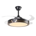 thumbnail image 1 of Lampara Ventilador de Techo Luxica Lighting LED Negro, 1 of 7