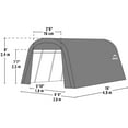 thumbnail image 3 of Sheltercoat 8 X 16 Ft. Wind And Snow Rated Garage Round Grey Std, 3 of 11