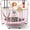 Pink, variant on ICEEIF 60'' Kids Trampoline with Net, 440 lb Capacity, Adjustable Gymnastics Bar, Toys, Indoor Outdoor for Boys & Girls Ages 3-8,Pink