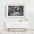thumbnail image 5 of Washington Square B&W - Philadelphia Pennsylvania Photography Black and White Cityscape Architecture Winter Street Photography Oak Framed Wall Art Print 5 x 7 inches, 5 of 6