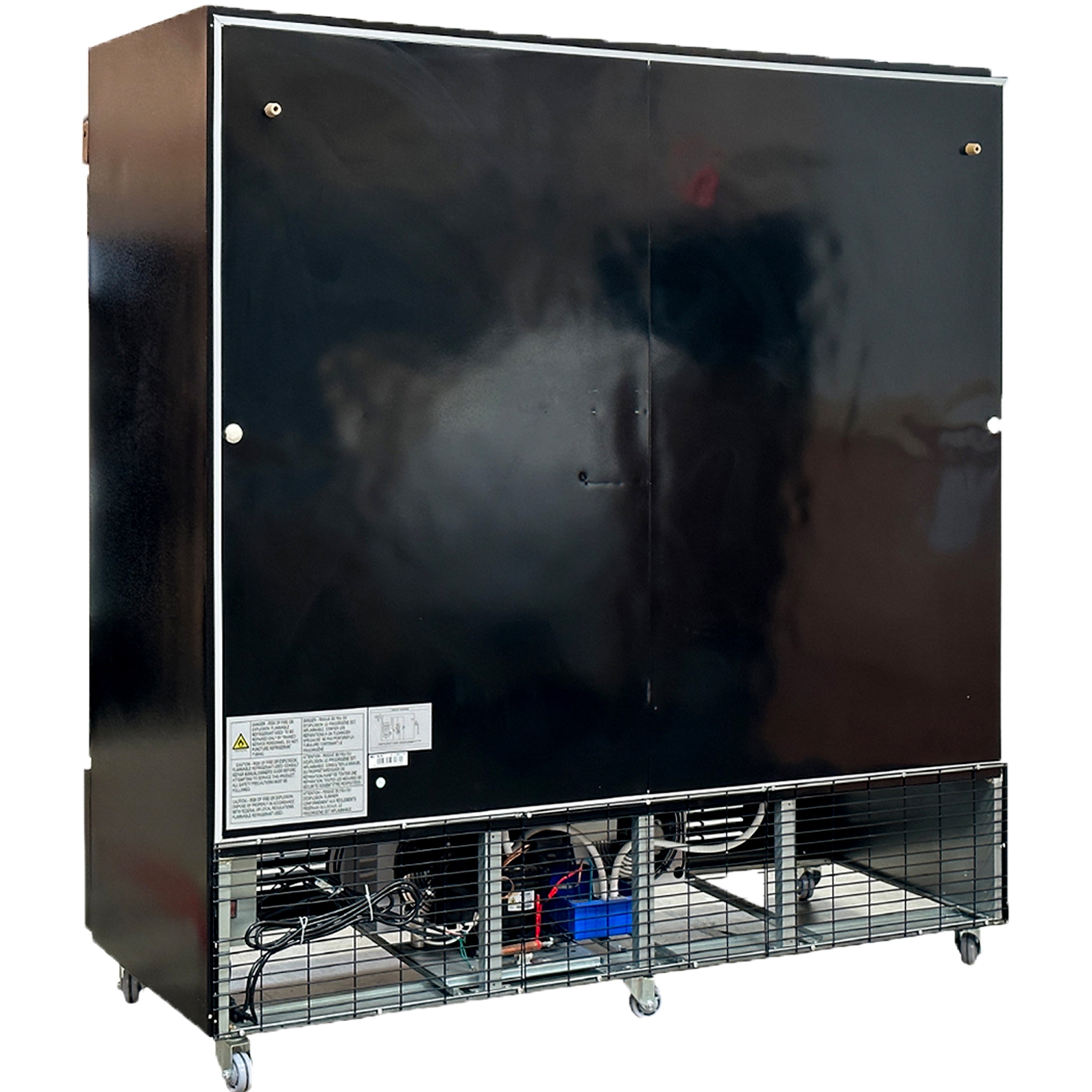 NSF 78.5 in.3-Glass Door Merchandiser Refrigerator - 69.5 Cu.Ft. Commercial Beverage Display