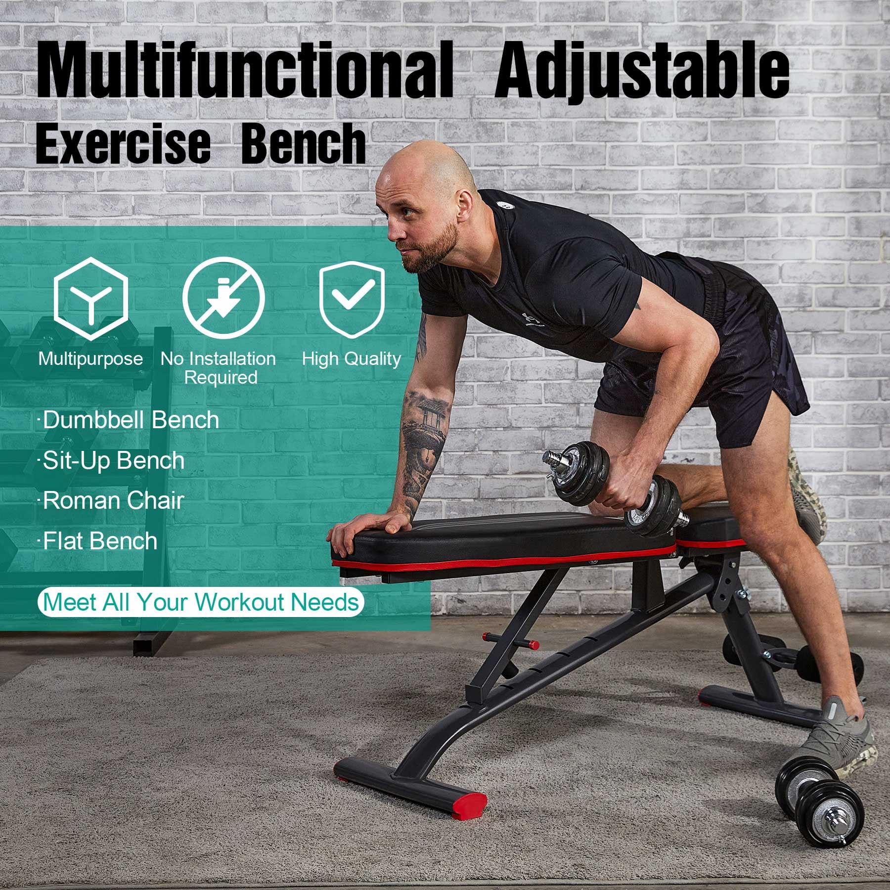 Bench The Best Home Gym Setup Home Gym Exercise Weight Bench For