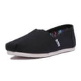 thumbnail image 6 of Toms Women's Classic Canvas Black Ankle-High Slip-On Shoes - 8.5M, 6 of 6