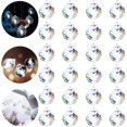 thumbnail image 1 of Bola de cristal transparente, decoración exquisita para su hogar, lámpara colgante Feng Shui, calidad K9, fabricante de arcoíris perfecto para decoración de bodas y proyectos de arte, juego de 24, 1 of 7