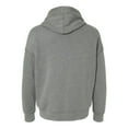 thumbnail image 2 of Bella Canvas Mens Sponge Fleece Drop Shoulder Hoodie, M, Deep_Heather, 2 of 3