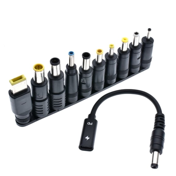 65W Durable Charging Cable Office Notebooks Cord USB C to Plug Charger Jack Type C Laptop Connector Power Adapter