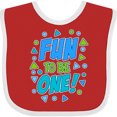 thumbnail image 3 of Inktastic Fun to Be One Birthday Boys Baby Bib, 3 of 4