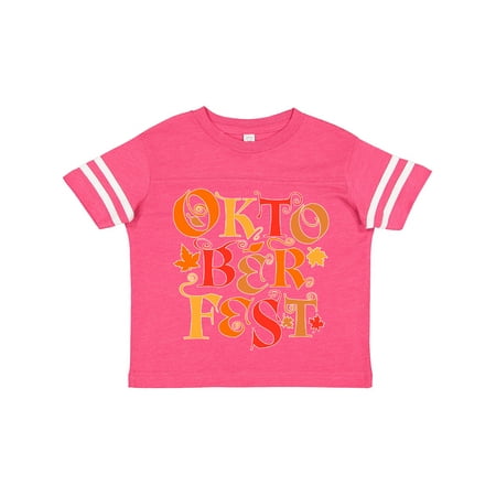 

Inktastic Oktoberfest Fall Leaves Gift Toddler Boy or Toddler Girl T-Shirt