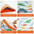 thumbnail image 3 of Skibeaut Boys Underwear 5 Pack, Toddler Boxer Briefs Soft Cotton Breathable Kids 2-8 Years Shorts Boxer Dinosaur Animals Set, 3 of 5