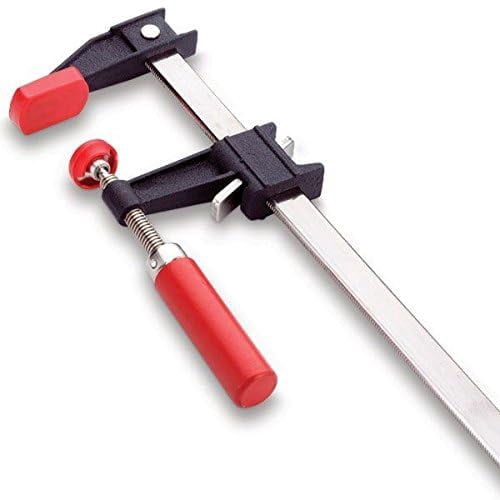 Bessey 18" Clutch Style Bar Clamp with 2-1/2" Throat Depth, Wood Handle