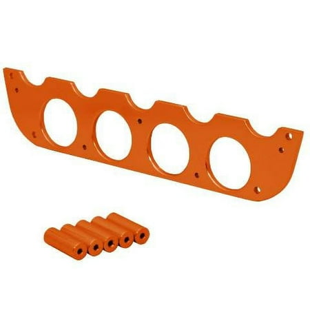 Legend Boat Rod Rack Panel 316453 | 14 1/2 x 3 Inch Orange Aluminum