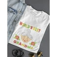 thumbnail image 3 of World's Best Grandma Inspiration T-Shirt Women -Image by Shutterstock, Female Small, 3 of 4