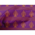 thumbnail image 4 of oneOone Organic Cotton Voile Fabric Chevron & Tree Block Print Fabric BTY 42 Inch Wide, 4 of 4