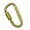 Green, variant on Yammee D-Ring Keychain Clip Heavy Duty Climbing Carabiner Camping Accessories