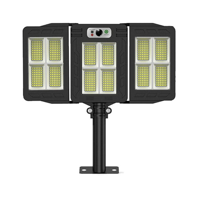 bedienty Lampe Solaire de Rue Jardin Cour Patio Extérieur Capteur Lampe de Scène Type 3