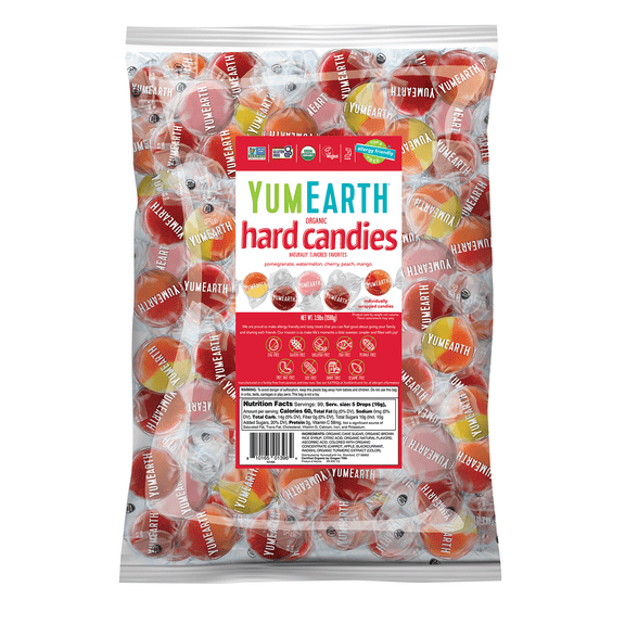 YumEarth Organic Hard Candies, Assorted, 3.5 lbs (1,588 g)