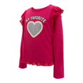 thumbnail image 3 of Playera George Talla 10 Manga Larga con Estampado de Corazón Gris con Rosa, 3 of 4
