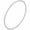 Silver-23", variant on 1mm Width Stainess Steel Hammered Surface Classic Plain Stackable Bangle Bracelet