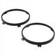 thumbnail image 2 of 2Pcs for Jk Tj 07-17 7-Inch Led Headlight Round Ring Mounting Bracket for Headlight Mounting Lamp Holders Black, 2 of 5