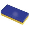 Dowling Plastic Encased Block Magnets - 1/2 in x 1 in x 2 in - Pack of 12 - Blue and Yellow