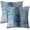 Blue and Grey Abstract Art, variant on Throw Pillow Covers Blue Floral Pillow Covers 20x12 Inch Set of 2 Throw Pillows Decorative Pillow Cases Cushion Covers for Bedroom Livingroom Sofa Farm House