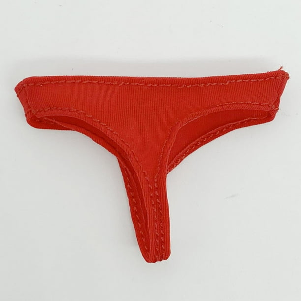 Braga de mujer a escala 1 6 lenceria hecha a mano ropa interior cuidadosamente cosida para disfraz accesorio de figura de accion de 12 pulgadas Rojo
