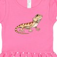 thumbnail image 3 of Inktastic Cute Bearded Dragon Girls Toddler Dress, 3 of 4
