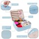 thumbnail image 4 of Neceser de viaje para maquillaje, neceser para mujer y hombre (azul), 4 of 5