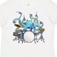 thumbnail image 4 of Inktastic Cute Blue Octopus Drumming Boys or Girls Toddler T-Shirt, 4 of 5