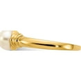thumbnail image 3 of 10K Yellow Gold 5-6Mm White Button Freshwater Cultured Pearl Ringsize 7 (Width 5.75) - Jbsp, 3 of 5