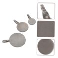 thumbnail image 4 of COMPUKAS Hanging Stainless Steel Targets 6Pcs for Shooting Practice 1.2*1.2*0.08in, 4 of 8