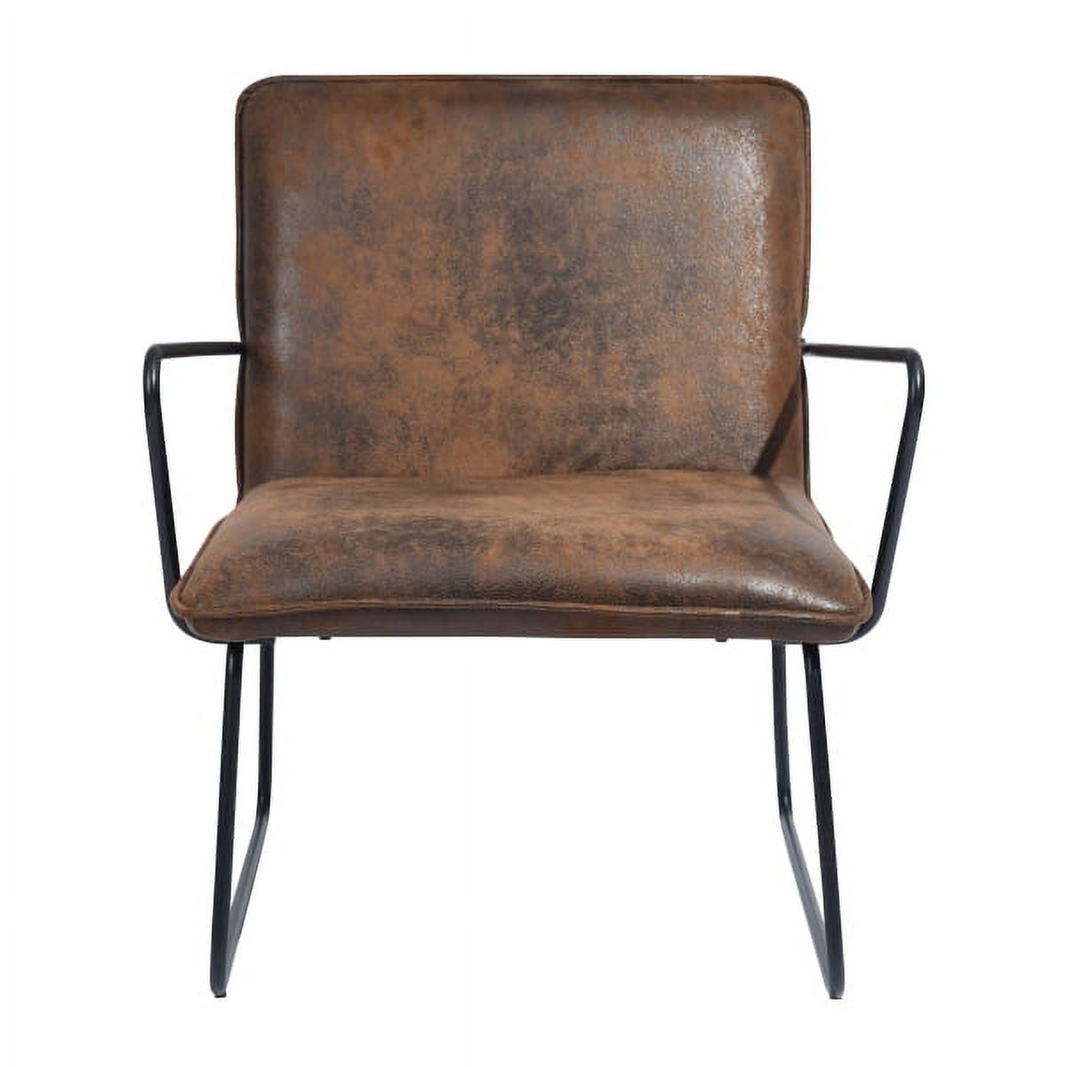 Private Jungle 29.1" Faux Leather Chair,for Living Room Bedroom Comfy Reading Armchair Modern Arm Chair Soft Upholstered Wide Armchair Private Jungle 29.1" Faux Leather Chair,for Living Room Bedroom Comfy Reading Armchair Modern Arm Chair Soft Upholstered Wide Armchair