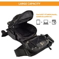 thumbnail image 3 of Bolsa para pierna, bolsa táctica militar para muslo, bolsa multifunción Molle para senderismo, acampada, escalada, viajes, motocicleta, ciclismo, caza, camuflaje, 3 of 3